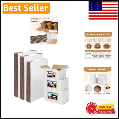 Durable pack white - durable, 30-pack